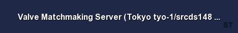 Valve Matchmaking Server Tokyo tyo 1 srcds148 21 
