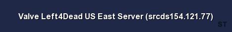 Valve Left4Dead US East Server srcds154 121 77 Server Banner