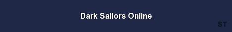 Dark Sailors Online Server Banner