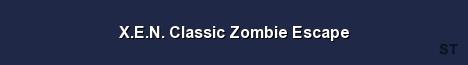 X E N Classic Zombie Escape Server Banner