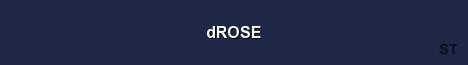 dROSE Server Banner