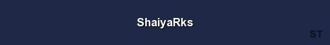 ShaiyaRks Server Banner