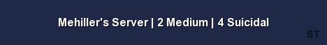 Mehiller s Server 2 Medium 4 Suicidal Server Banner