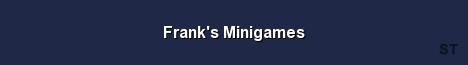 Frank s Minigames Server Banner