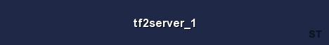 tf2server 1 Server Banner