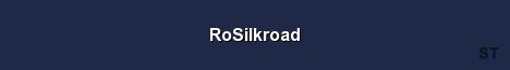 RoSilkroad Server Banner