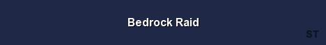 Bedrock Raid Server Banner