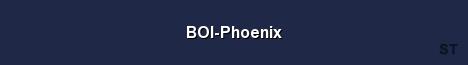 BOI Phoenix Server Banner