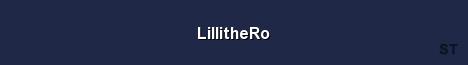 LillitheRo Server Banner