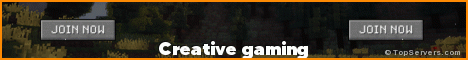 Creative Gaming Server Banner