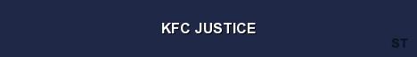 KFC JUSTICE Server Banner