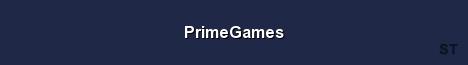 PrimeGames Server Banner