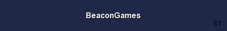 BeaconGames Server Banner