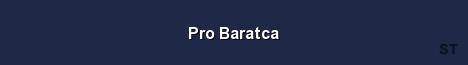 Pro Baratca Server Banner