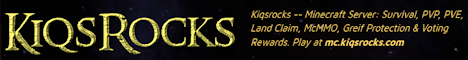 KiqsRocks Server Banner