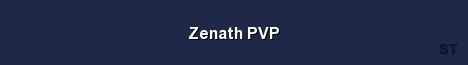Zenath PVP Server Banner