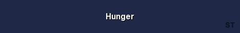 Hunger Server Banner