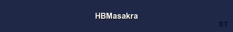 HBMasakra Server Banner