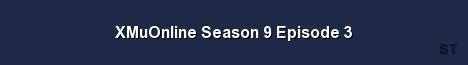 XMuOnline Season 9 Episode 3 Server Banner