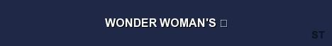 WONDER WOMAN S Server Banner