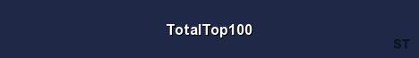 TotalTop100 Server Banner