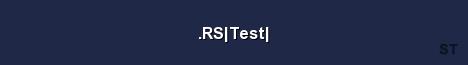 RS Test 