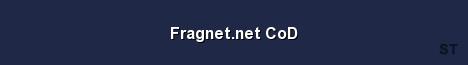 Fragnet net CoD Server Banner