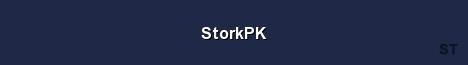StorkPK Server Banner