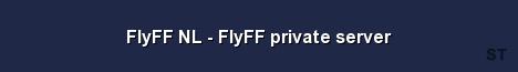 FlyFF NL FlyFF private server Server Banner