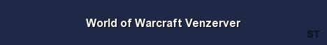 World of Warcraft Venzerver Server Banner