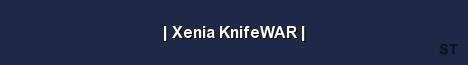 Xenia KnifeWAR Server Banner