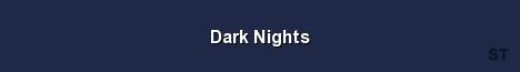 Dark Nights Server Banner