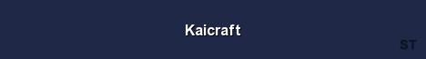 Kaicraft Server Banner