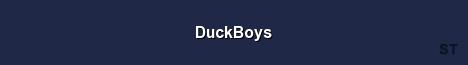 DuckBoys Server Banner