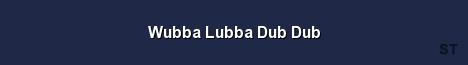 Wubba Lubba Dub Dub Server Banner