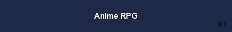 Anime RPG Server Banner