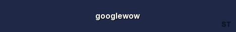 googlewow Server Banner