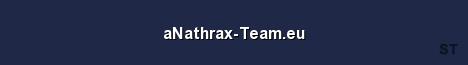 aNathrax Team eu Server Banner