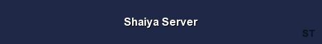 Shaiya Server 