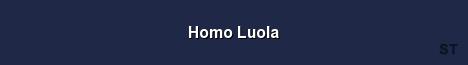 Homo Luola Server Banner