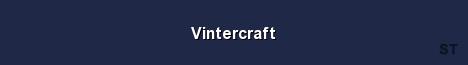 Vintercraft Server Banner