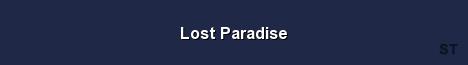 Lost Paradise Server Banner