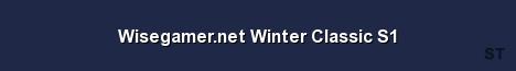 Wisegamer net Winter Classic S1 
