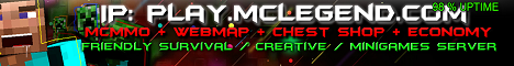 MCLegend Server Banner