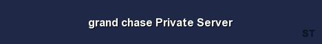 grand chase Private Server Server Banner
