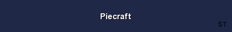 Piecraft Server Banner
