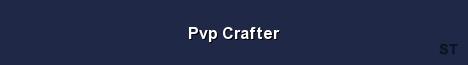 Pvp Crafter Server Banner