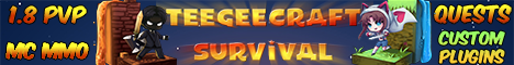 TeegeeCraft Server Banner