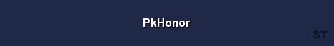 PkHonor Server Banner