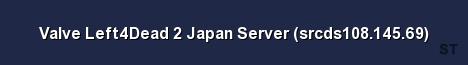 Valve Left4Dead 2 Japan Server srcds108 145 69 